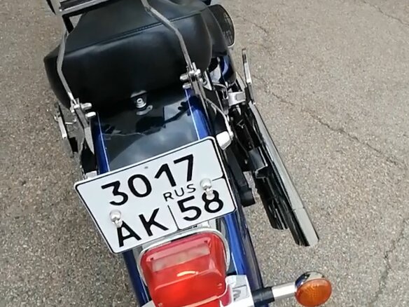 2000 Suzuki Intruder VL 1500 LC, синий, 600000 рублей - вид 7
