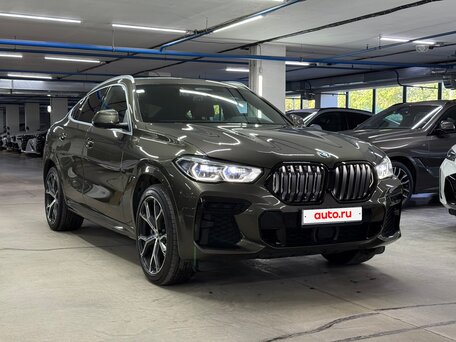 2022 BMW X6 40i III (G06), серый, 8200000 рублей, вид 5