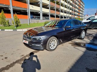 2017 BMW 5 серии 520d VII (G30/G31/G38), серый, 2400000 рублей, вид 1