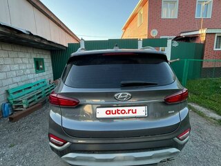 2019 Hyundai Santa Fe IV, серый, 3500000 рублей, вид 3