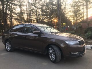 2017 Skoda Rapid I, коричневый, 1300000 рублей, вид 1