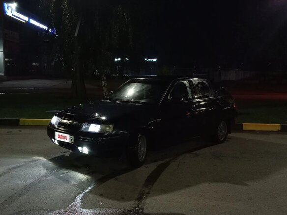 2007 Lada (ВАЗ) 2112, чёрный - вид 3
