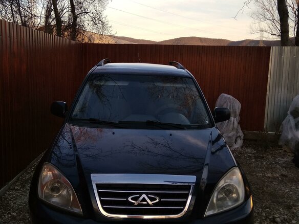 2008 Chery Tiggo (T11) I, синий - вид 15