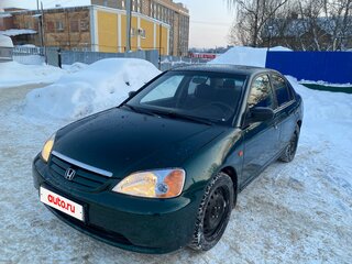 2001 Honda Civic VII, зелёный, 350000 рублей, вид 2