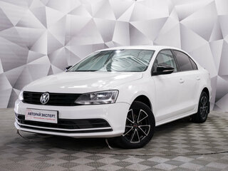 2015 Volkswagen Jetta VI Рестайлинг, белый, 939000 рублей, вид 1