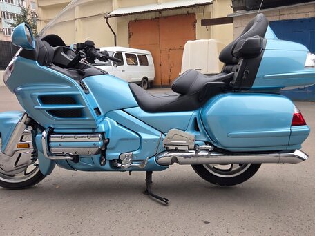 2009 Honda GL 1800 Gold Wing, голубой, 1090000 рублей, вид 1