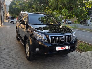 2010 Toyota Land Cruiser Prado 150 Series, чёрный, 2500000 рублей, вид 1