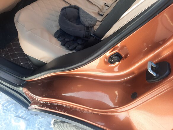 2005 Infiniti FX35 I (S50), оранжевый, 1300000 рублей - вид 14