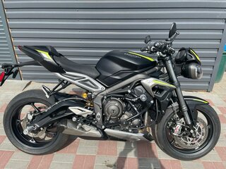 2019 Triumph Street Triple, чёрный, 960000 рублей, вид 1