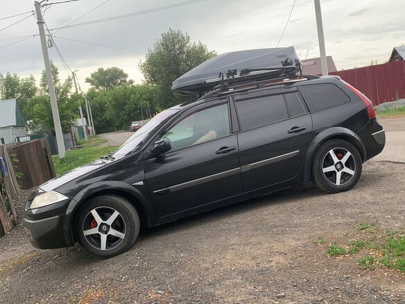 2006 Renault Megane II Рестайлинг, чёрный, 670000 рублей - вид 20