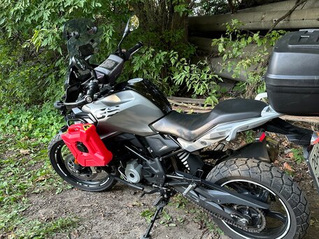 2017 BMW G 310 GS, чёрный, 410000 рублей, вид 4
