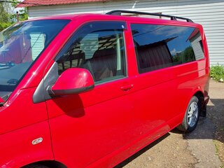 2014 Volkswagen Caravelle T5 Рестайлинг, красный, 2200000 рублей, вид 4