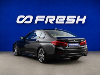 2018 BMW 5 серии 530i xDrive VII (G30/G31/G38), чёрный, 3499055 рублей, вид 2