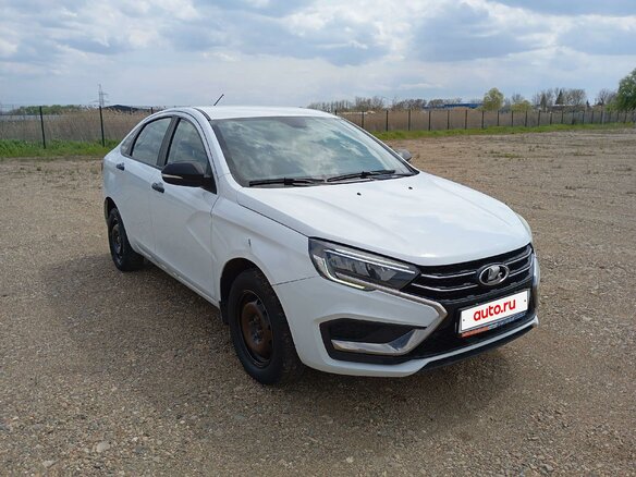 2023 Lada (ВАЗ) Vesta I Рестайлинг (NG), белый - вид 1