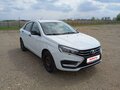 2023 Lada (ВАЗ) Vesta I Рестайлинг (NG), белый - вид 1