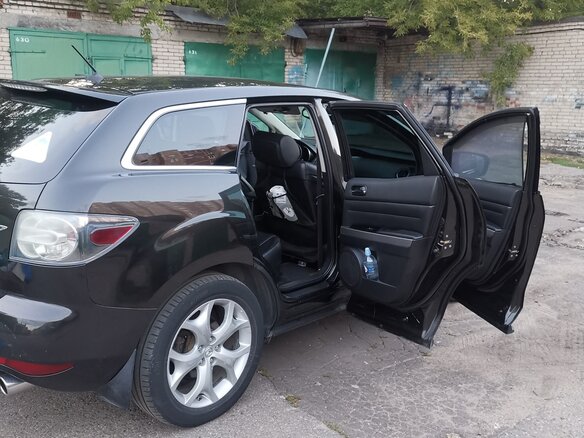 2011 Mazda CX-7 I Рестайлинг, чёрный, 1200000 рублей - вид 5