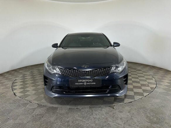 2017 Kia Optima IV, синий - вид 1