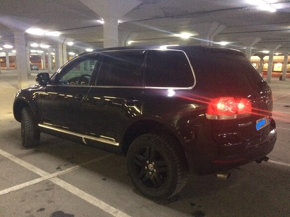 2006 Volkswagen Touareg I, чёрный - вид 14