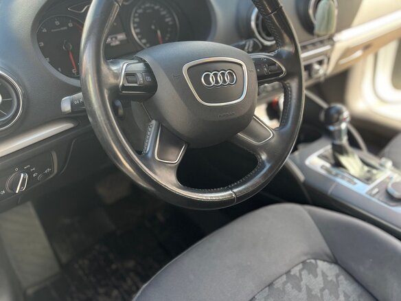2013 Audi A3 III (8V), белый, 1200000 рублей - вид 6
