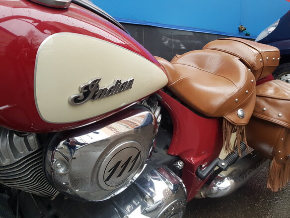 2015 Indian Chief, красный - вид 6