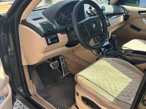 2001 BMW X5 3.0i I (E53), зелёный, 1400000 рублей - вид 9