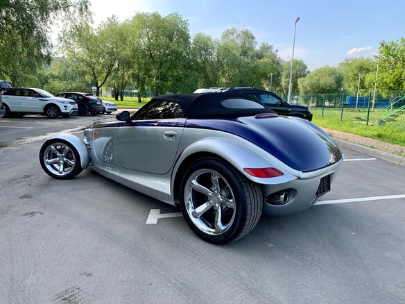 2001 Chrysler Prowler, серебристый - вид 19