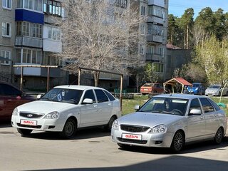 2012 Lada (ВАЗ) Priora I, серебристый, 650000 рублей, вид 4