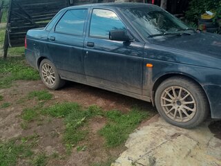 2008 Lada (ВАЗ) Priora I, чёрный, 160000 рублей, вид 4