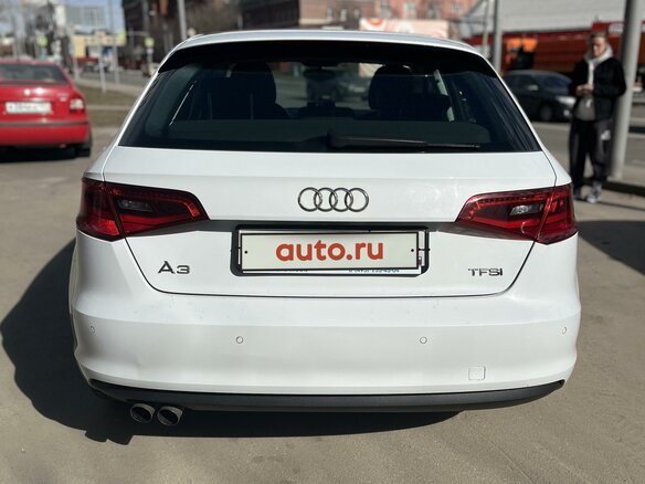 2013 Audi A3 III (8V), белый, 1200000 рублей - вид 4