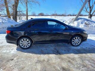 2008 Toyota Corolla X (E140, E150), чёрный, 865000 рублей, вид 4