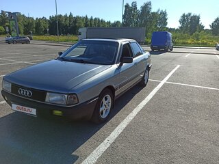 1990 Audi 80 IV (B3), серый, 1000000 рублей, вид 1