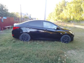 2016 Hyundai Solaris I Рестайлинг, чёрный, 830000 рублей, вид 5