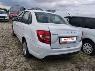 2022 Lada (ВАЗ) Granta I Рестайлинг, белый, 570845 рублей, вид 4
