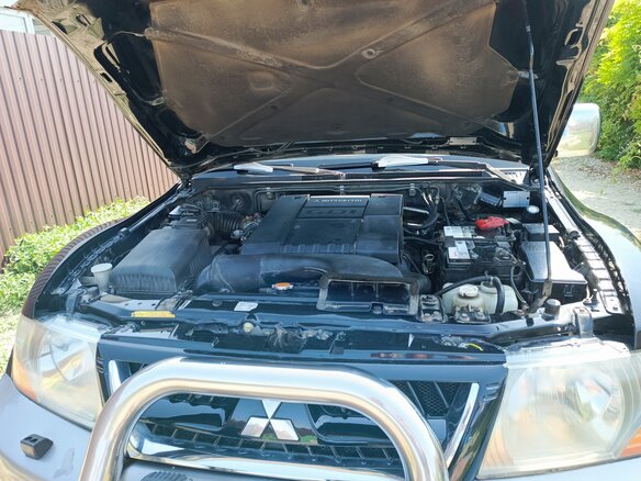 2004 Mitsubishi Pajero III Рестайлинг, чёрный, 1100000 рублей - вид 14