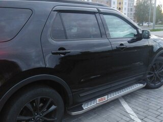 2018 Ford Explorer V Рестайлинг 2, чёрный, 2900000 рублей, вид 4