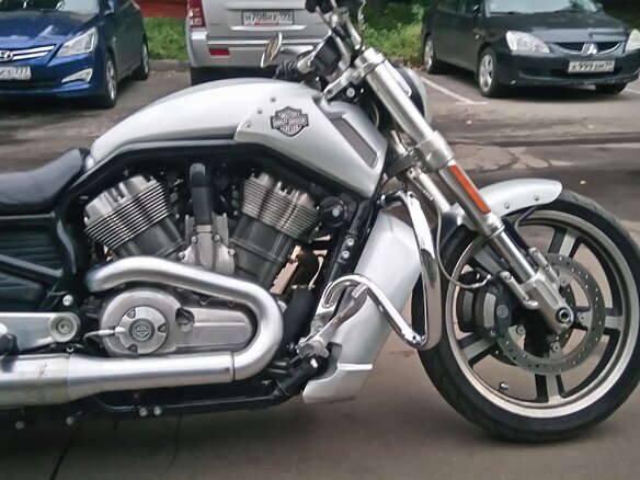 2009 Harley-Davidson V-Rod Muscle, серый - вид 5
