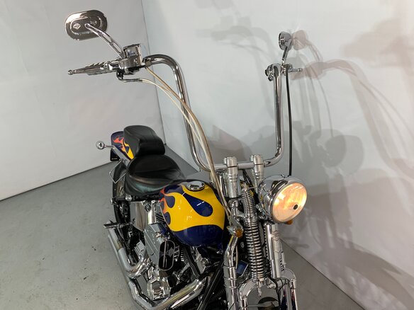 2006 Harley-Davidson Springer Softail, синий - вид 10