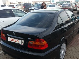 2003 BMW 3 серии N42 316i IV (E46) Рестайлинг, чёрный, 850000 рублей, вид 2