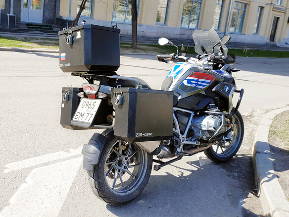 2018 BMW R 1200 GS, белый - вид 1