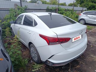 2021 Hyundai Solaris II Рестайлинг, белый, 890000 рублей, вид 2