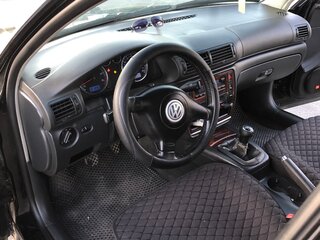 2004 Volkswagen Passat B5 Рестайлинг, чёрный, 370000 рублей, вид 4