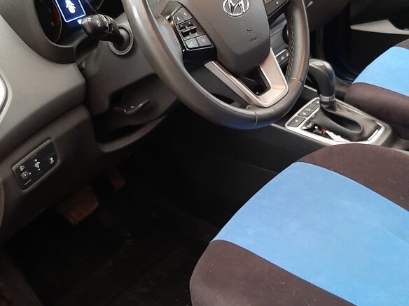 2017 Hyundai Creta I, синий - вид 4