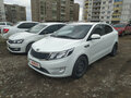 2014 Kia Rio 6-speed III, белый