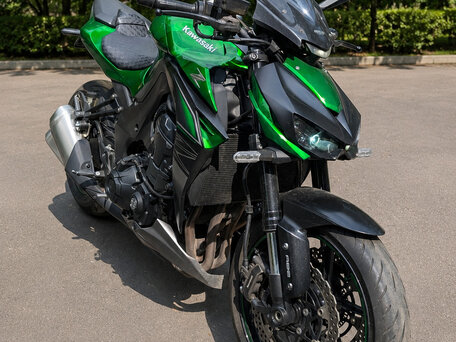 2018 Kawasaki Z 1000, зелёный, 900000 рублей, вид 1