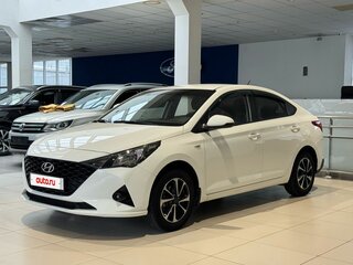 2020 Hyundai Solaris II Рестайлинг, белый, 1399000 рублей, вид 1