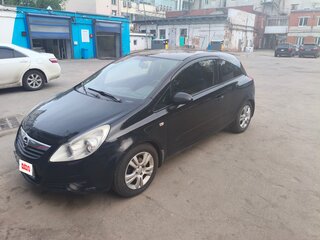2007 Opel Corsa D, чёрный, 375000 рублей, вид 1