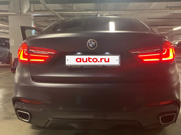 2019 BMW X6 40d II (F16), чёрный, 5150000 рублей - вид 5