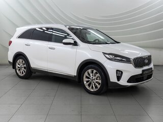 2018 Kia Sorento 8-speed III Prime Рестайлинг, белый, 2728000 рублей, вид 1