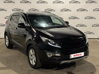 2012 Kia Sportage III, чёрный, 1369000 рублей, вид 2