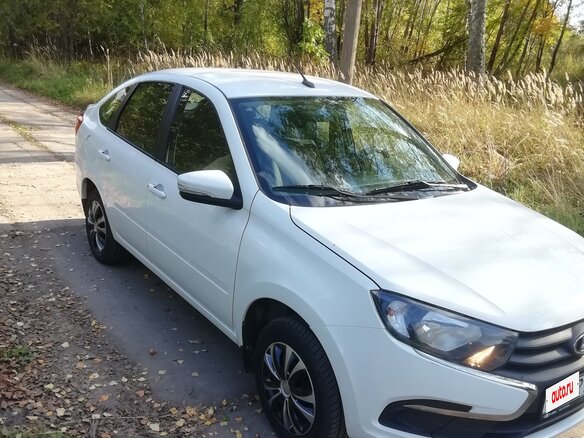 2023 Lada (ВАЗ) Granta I Рестайлинг, белый, 650000 рублей